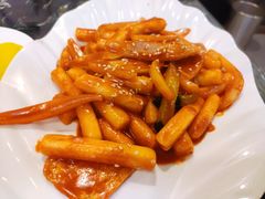 鱼饼炒年糕-桃园中华料理炸酱面(燕儿岛路店)