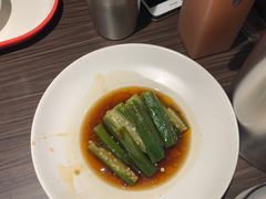 鲜汁秋葵-胖哥俩肉蟹煲(湖滨银泰in77店)