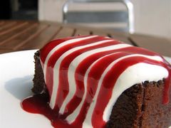 熱巧克力泡蛋糕-榖屋house of flour(张江首店)