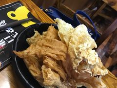 油炸豆腐皮-味仙疯美蛙鱼头(清扬路总店)