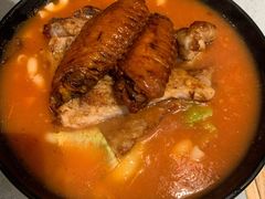 番茄浓汤鸡翅猪扒通粉-华嫂冰室(尖沙咀店)