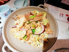 小炒有机花菜-雲蜀龙阁·金牌水煮鱼(方庄店)