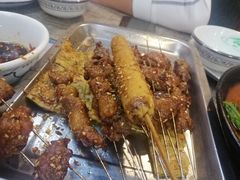 -特色油边心管烤串