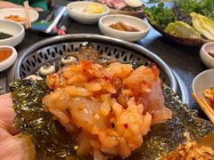 -草家酱蟹炭火烤肉店(珲春南路一店)