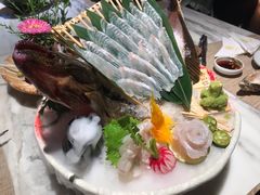 比目鱼刺身-月下料理(楷林IFC店)