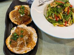 蒜蓉粉丝蒸扇贝-渔娘渔家丹东海鲜(东直门店)