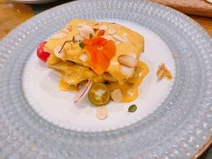 那时花开（芝士爆浆素排）-萌啊莫·素食天津菜·西餐(五大道店)