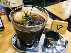 啡仔笑（荔枝美式苏打）-无牌咖啡&酒馆