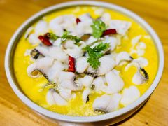 莜面鱼鱼酸汤乌鱼片-竹里馆 ·茶食(奥体店)