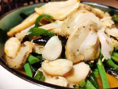烧椒拌鲜鲍-渝半城经典川粤菜(重庆天地店)
