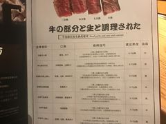 菜单-赤坂亭·M9和牛烧肉·铁板烧·日料398放题(长泰广场店)
