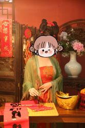 -后宫·古装汉服京剧儿童亲子全家福摄影