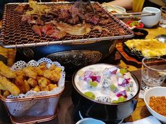 -青古韩式炭火烤肉店