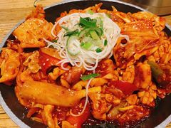 炒鱿鱼-姜虎东白丁烤肉(虹桥天地店)