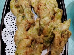 苔菜黄花鱼-君霖海鲜私房菜(春柳店)