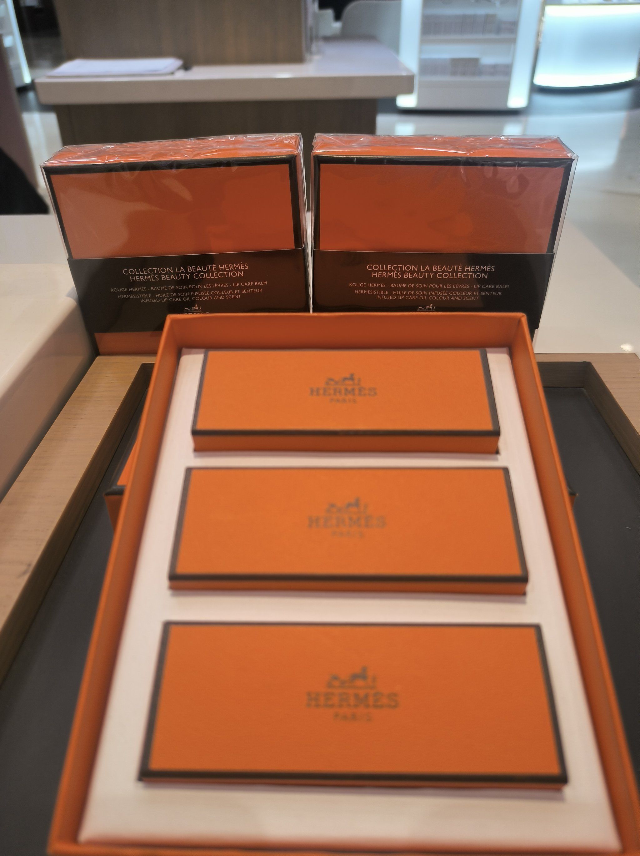 爱马仕护唇套装