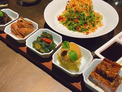 巧拌豆苗-四季民福烤鸭店(西单华威约饭街店)