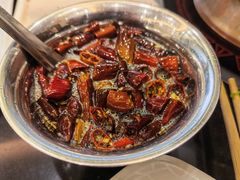 现炸辣椒油-情忆草原涮肉馆