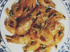 油爆柚子元宝虾-上海皇廷花园酒店·御宴中餐厅