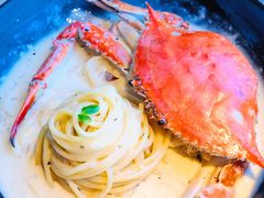 蟹肉意面-速度披萨(蓝色港湾店)