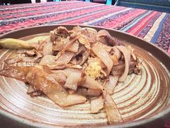 泰式牛肉芥兰炒河粉-食肆&Fourteen(武林夜市店)