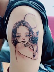 点击看大图 -猛子刺青纹身店