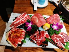 -明洞阿姨·韩式酱蟹烤肉·创意料理(三元桥店)