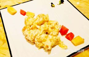 Fresh Fruit Mustard Shrimp