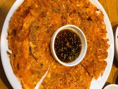 泡菜饼-喇喇排骨火锅·传统韩式脊骨汤(望京西园总店)