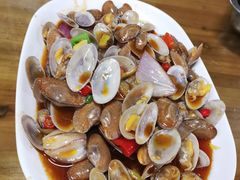 辣炒花甲-四川小胡子海鲜(丁村万人海鲜广场店)