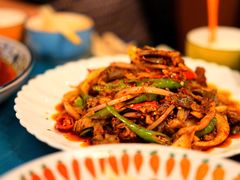 炒羊杂-一个勺子新疆锡伯主题私房菜(红墙巷49号院店)
