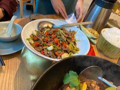 干锅山地黄牛肉-望湘园·湖南菜(宏伊店)