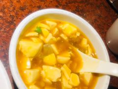 石锅鸡汤豆腐-绿茶餐厅(华联万柳店)