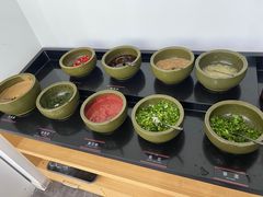 自助调料区-岳合轩老北京涮肉