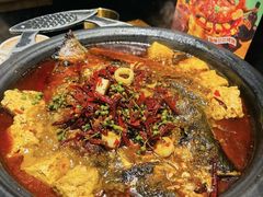 香辣凌波烤鱼-探鱼·鲜青椒爽麻烤鱼(西南商都店)