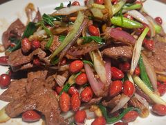 三葱炒猪肝-KŌNG胶东小馆(华熙店)