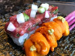 海胆生牛肉手卷-老乾杯和牛烧肉(王府中环店)