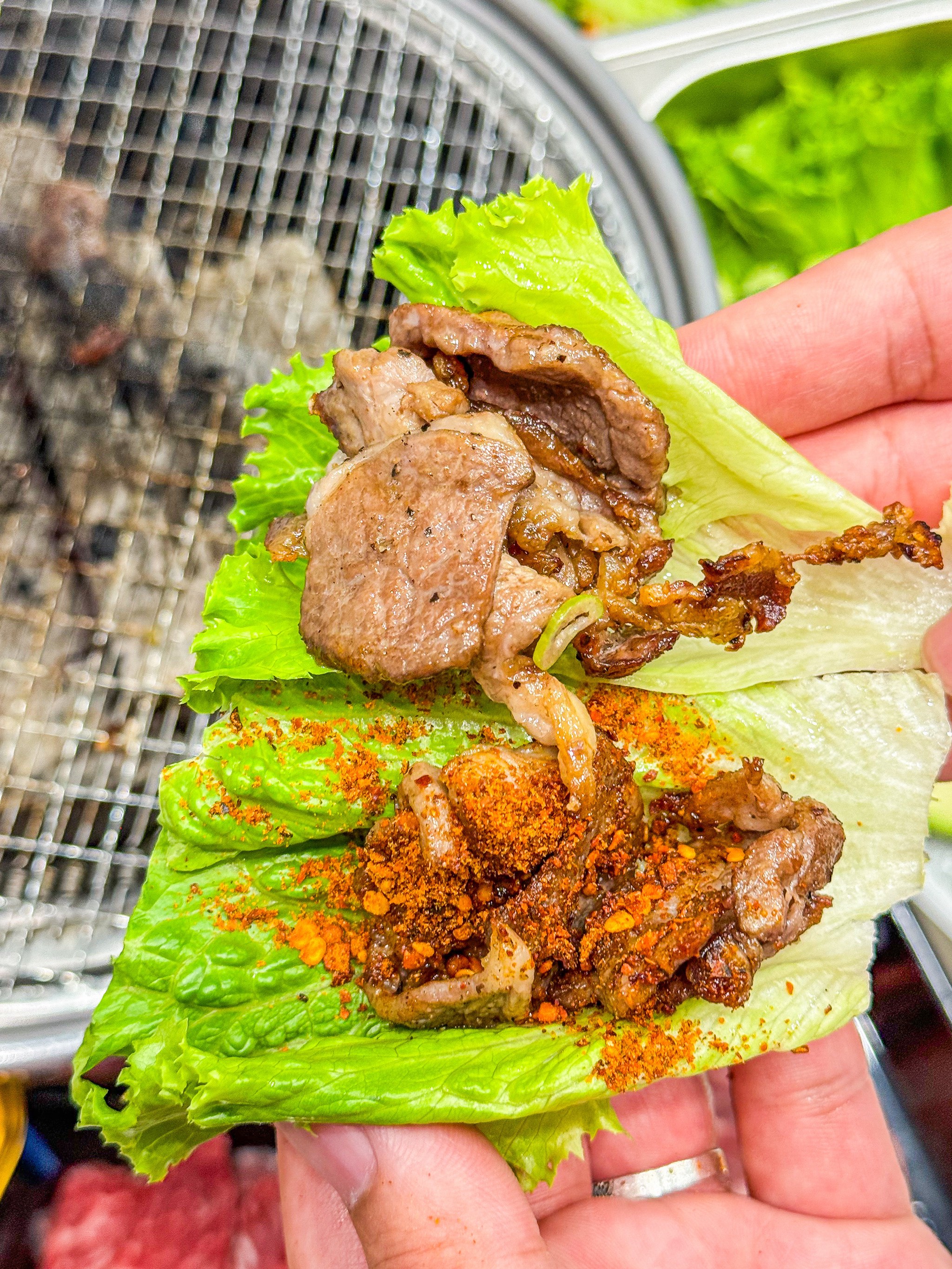 烤肉包生菜正确包法图片