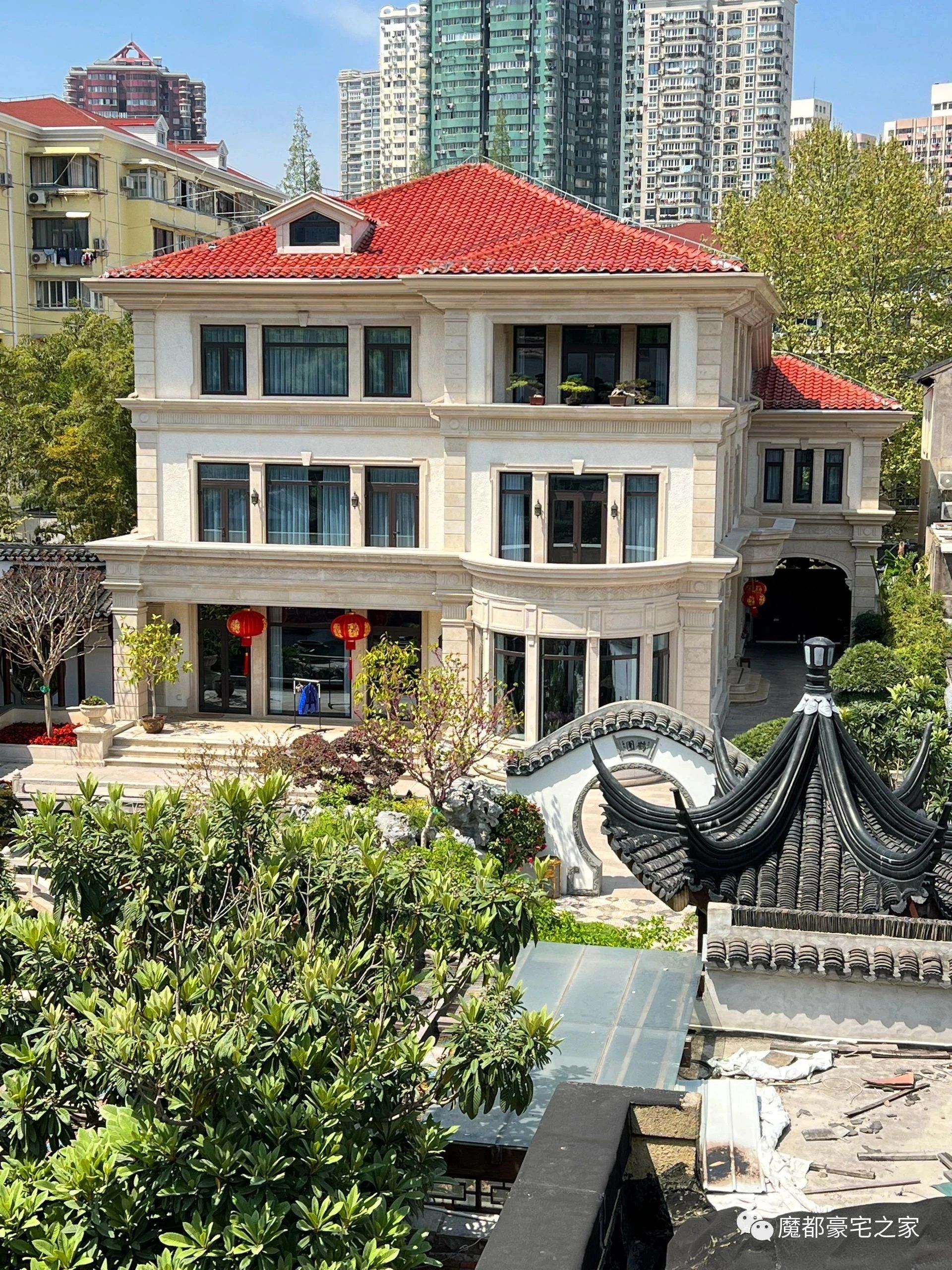 长宁镇宁路独栋洋房丨石林别墅 ①竣工:1910年; ②地段