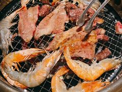 雪花和牛牛肉粒-黑牛黑猪烤肉专门店(万象城店)