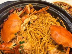 黄金蟹黄面-不仔客海鲜烧烤270度海景餐厅(大东海店)
