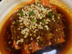 红油口水蟹柳-付掌柜在成都·热炒砂锅集(金禾店)