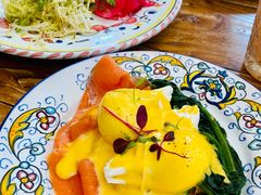 三文鱼班尼迪克-Alimentari早午餐(安福路店)