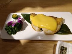 欧风柳橙香煎鳕鱼-鲔吞·和牛寿喜烧(闵行区绿瘦酒店)