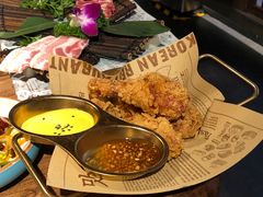 -明洞阿姨·韩式酱蟹烤肉·创意料理(三元桥店)