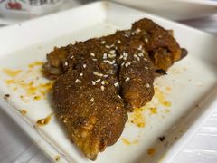 烤猪蹄-早酒肖汉老味拌面