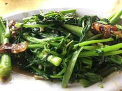 菜心炒腊味-海鸥岛河景湖大排档
