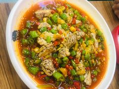 招牌脑花-王婆婆老妈蹄花川菜馆·非物质文化遗产(太古里一店)