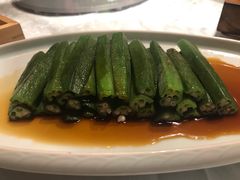 白灼秋葵-小城故事·地道宁波味(月湖盛园店)