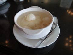 龙眼杏仁豆腐,好吃!!!-无招牌海鲜餐厅(怡丰城店)